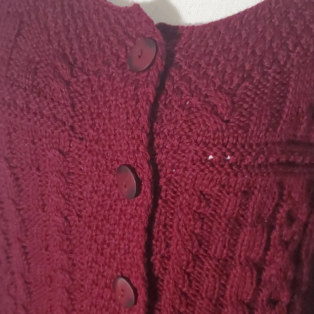 Inis crafts merino wool cardigan